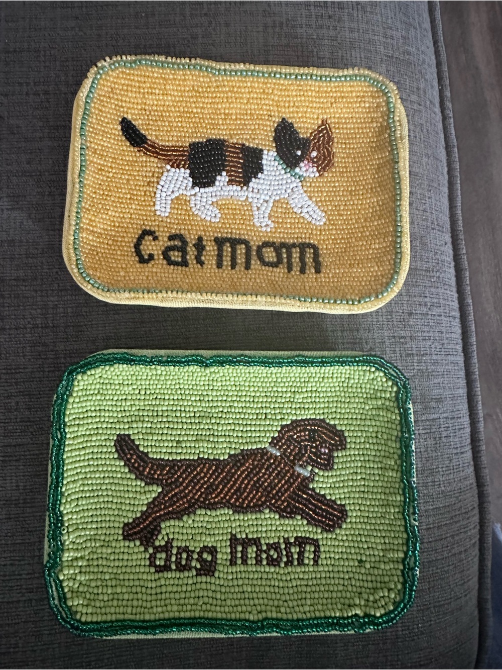 Cat Mom/Dog mom trinket dishes